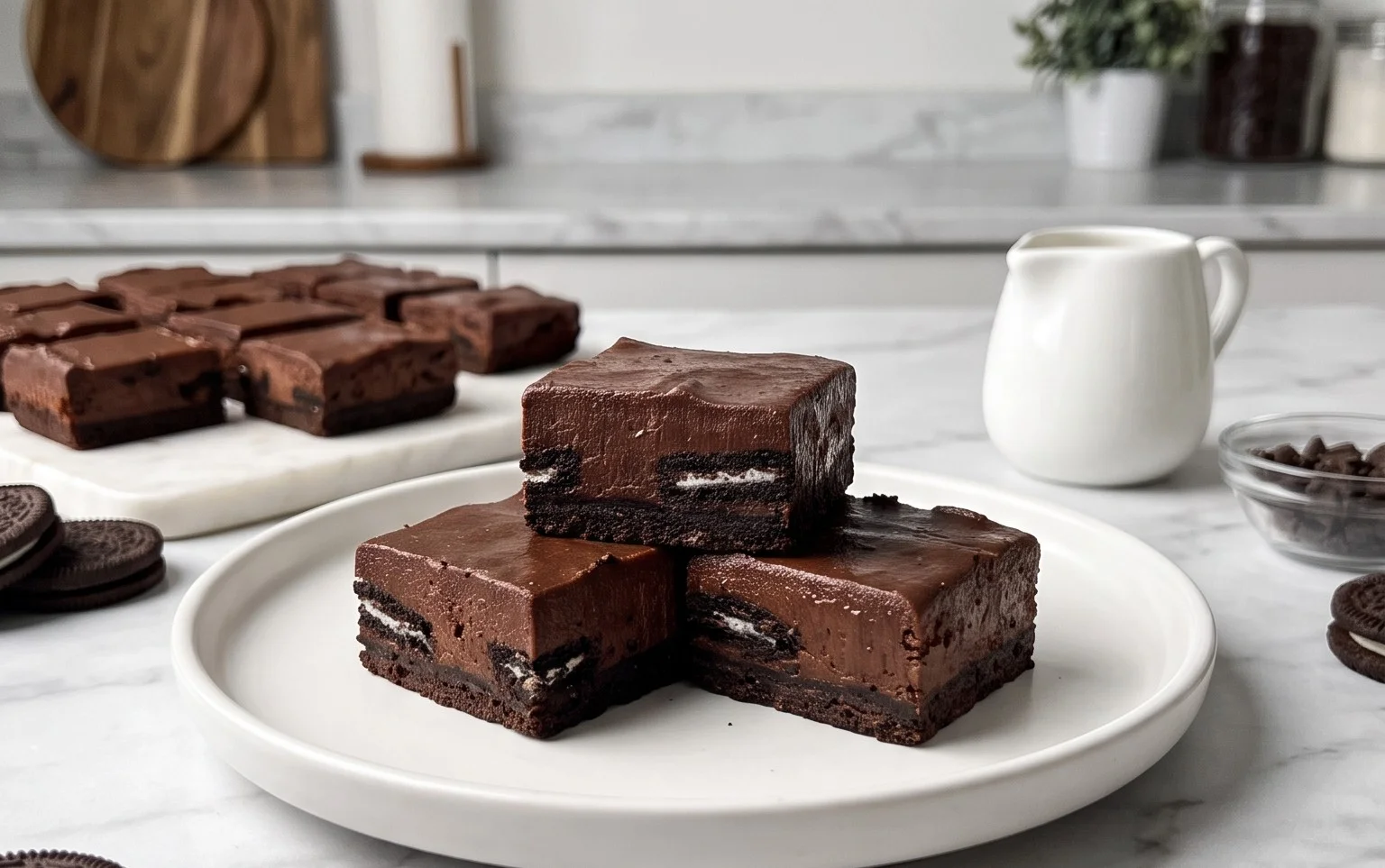 Fudge aux Oreos : Recette facile, décadente et gourmande